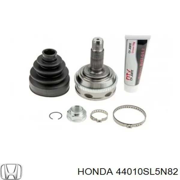 Піввісь (привід) передня, ліва Honda Prelude 4 (BB) (Хонда Прелюд)