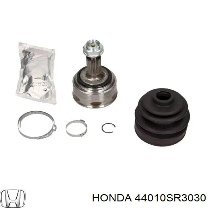 Піввісь передня, права Honda 44010SR3030 ціна, від 91.15 USD