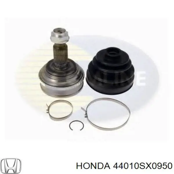 44010SX0950 Honda піввісь (привід передня, права)