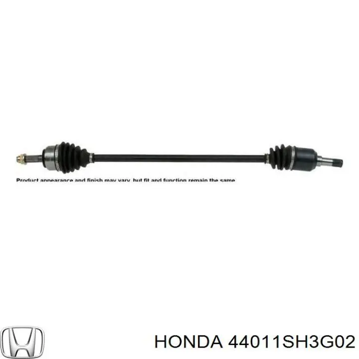 44011SH3G02 Honda Привід лівий
