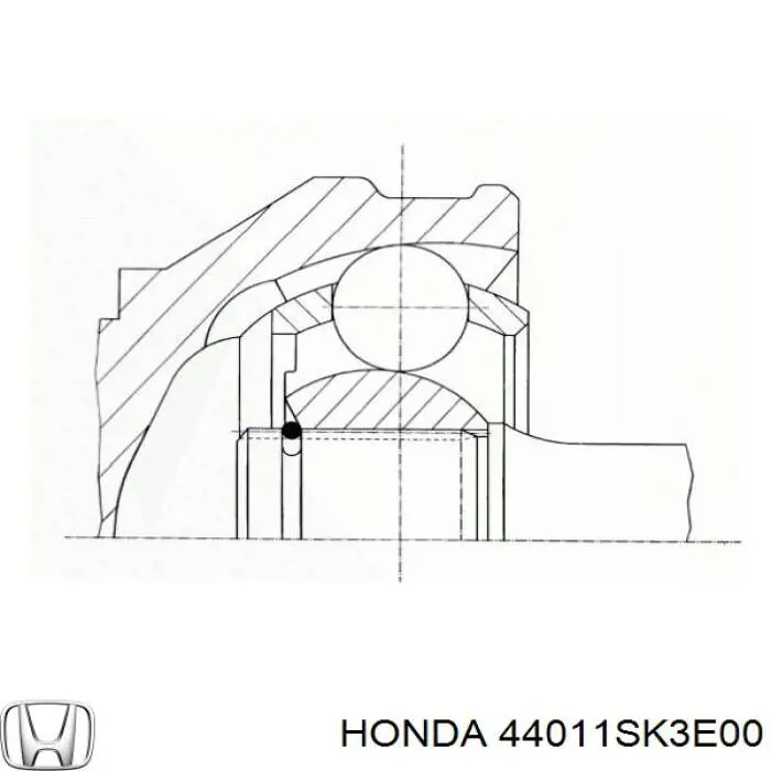 Граната зовнішня на Honda Concerto  HW