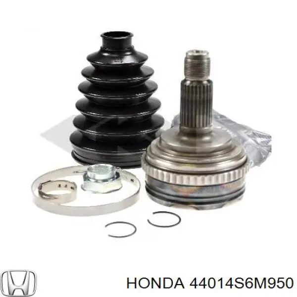 ШРУС зовнішній передній 44014S6M950 Honda