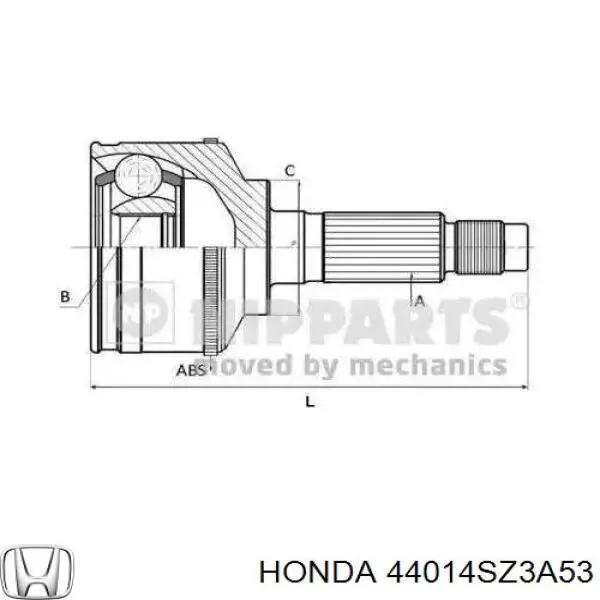  44014SZ3A53 Honda