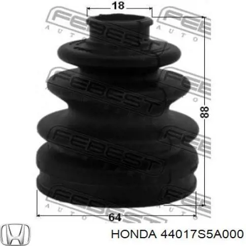 Пильник ШРУСа внутрішній 44017S5A000 Honda
