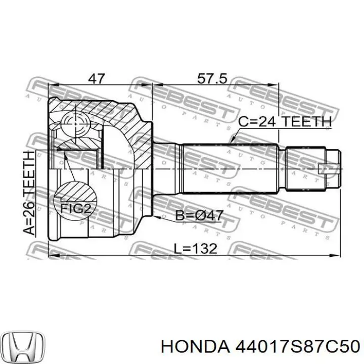 Пильник ШРУСа внутрішній HD0025 DAC