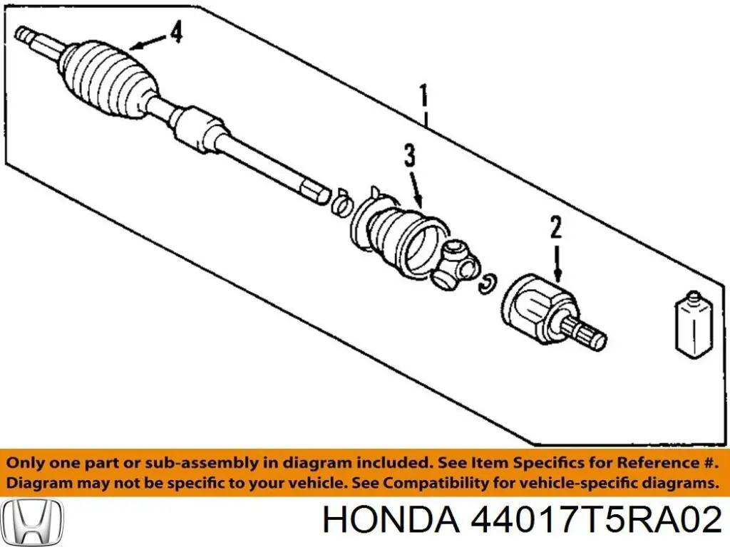  44017T5RA02 Honda