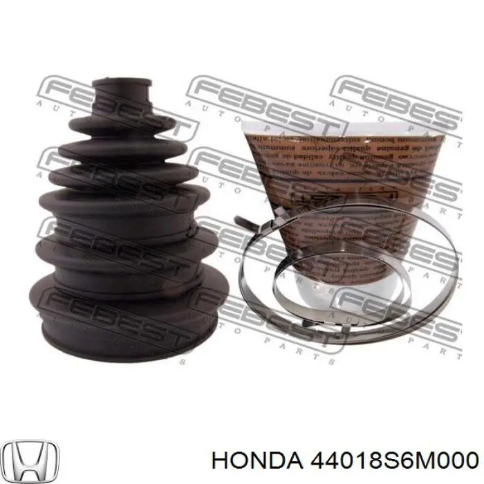 Пильник ШРУСа зовнішній 44018S6M000 Honda