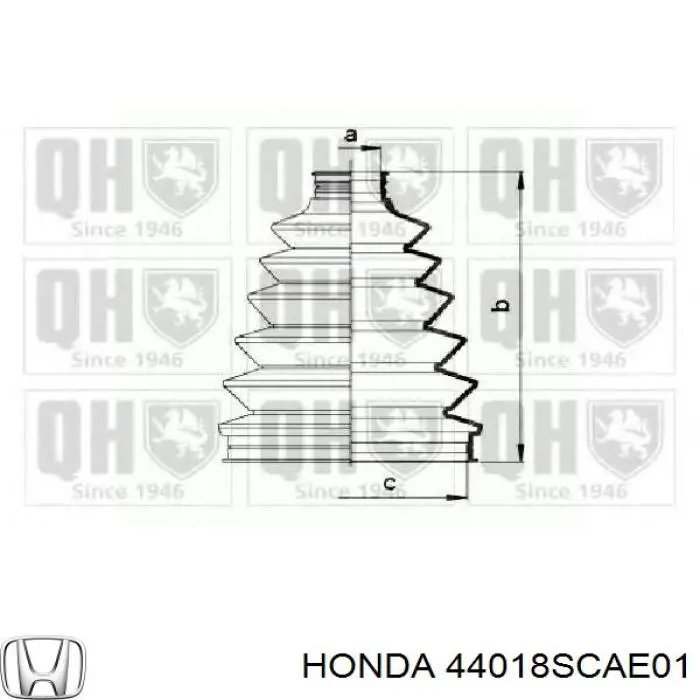 Купити 44018SCAE01 Honda Пильник шарніра приводу