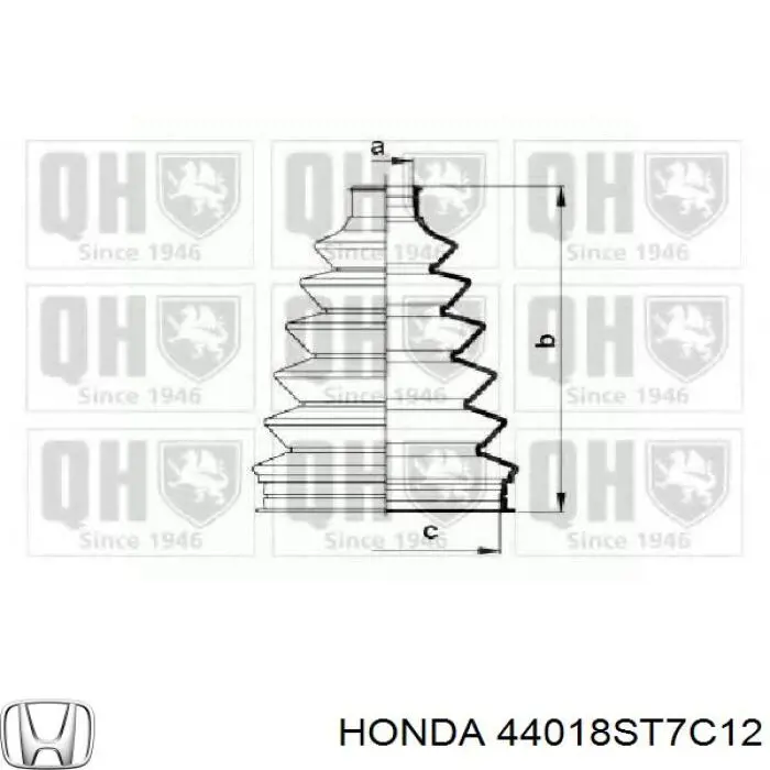 Пильник ШРУСа зовнішній 44018ST7C12 Honda