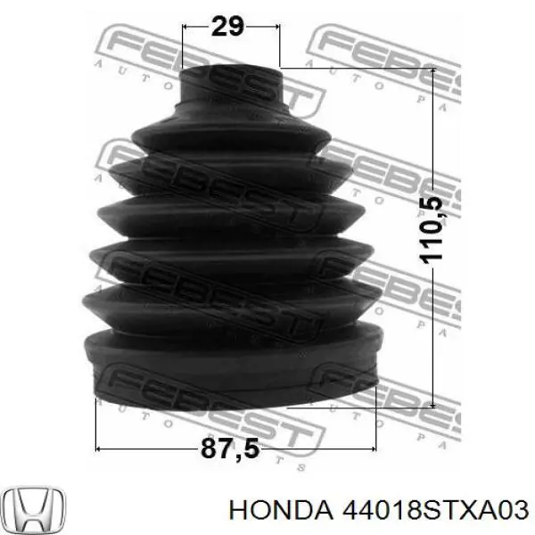 Купити 44018STXA03 Honda Пильник шарніра приводу