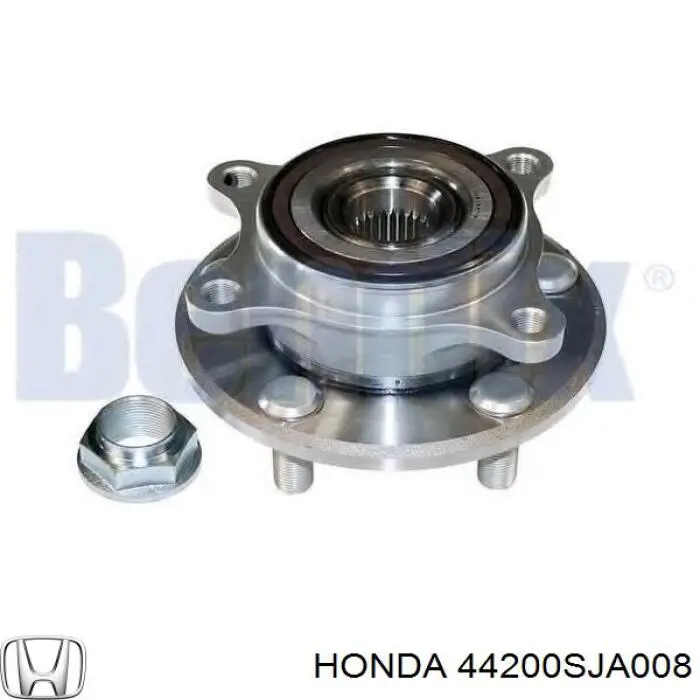 Передня маточина 44200SJA008 Honda