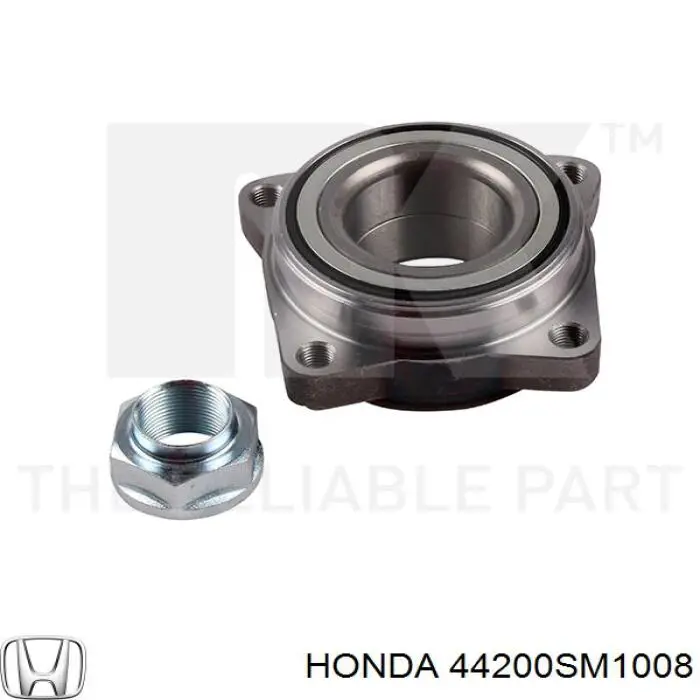 44200SM1008 Honda Підшипник маточини передньої