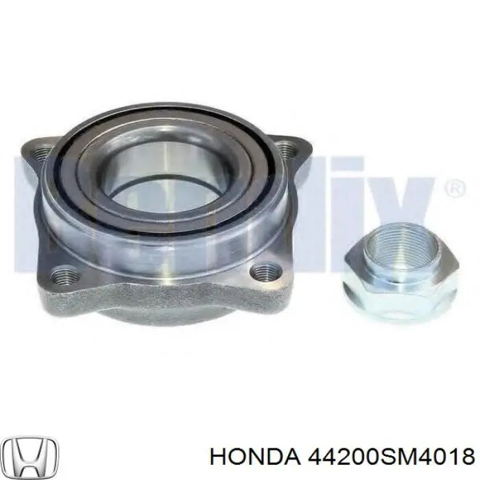 Підшипник маточини передньої 44200SM4018 Honda