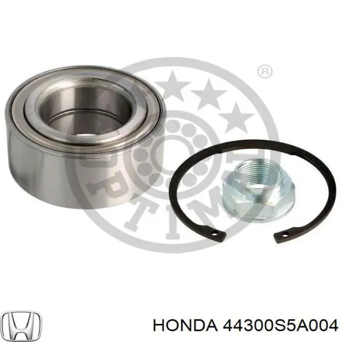 Підшипник маточини передньої 44300S5A004 Honda