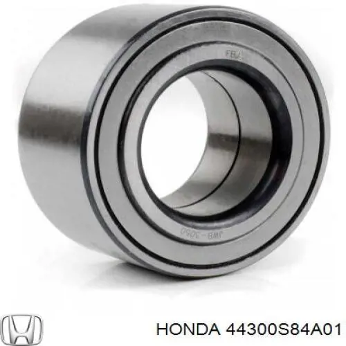 Купити 44300S84A01 Honda Підшипник ступиці передньої