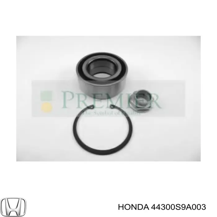 44300S9A003 Honda Підшипник маточини передньої
