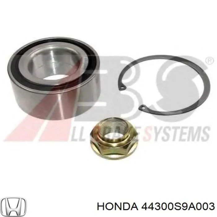 Купити 44300S9A003 Honda Підшипник ступиці передньої