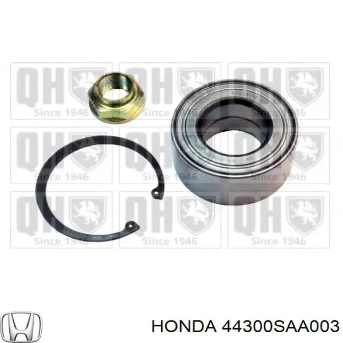 Підшипник маточини Honda 44300SAA003