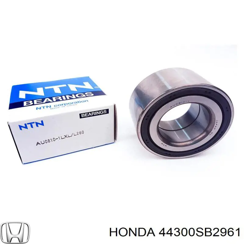 Комплект підшипник маточини передньої Honda 44300SB2961 ціна, від 18.17 USD