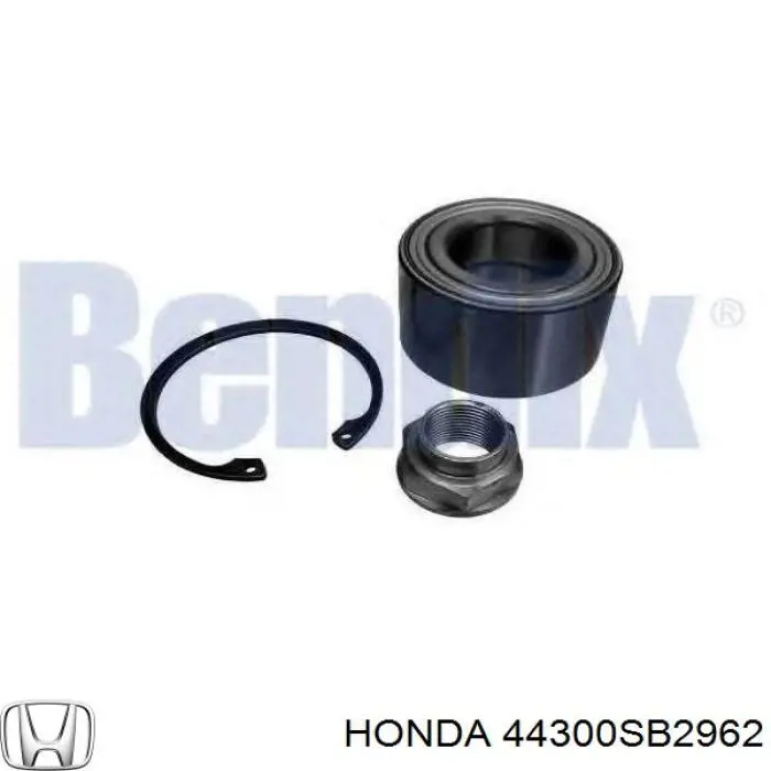44300SB2962 Honda Підшипник маточини передньої