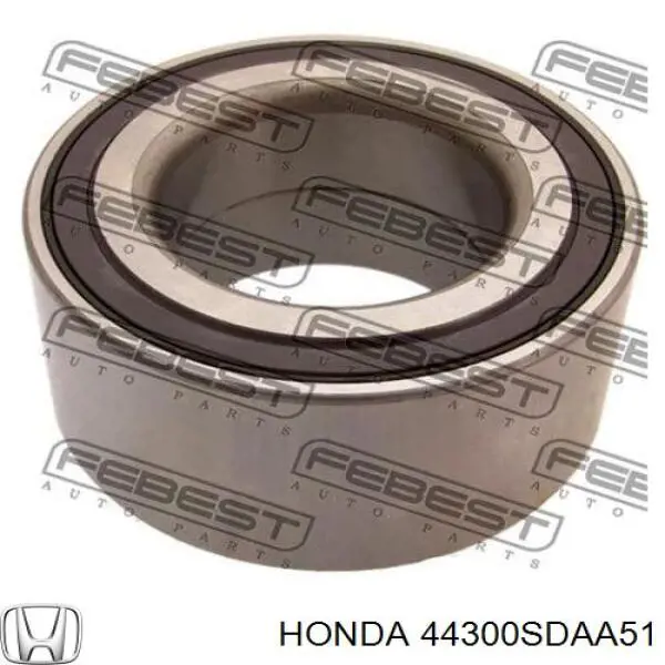 44300SDAA51 Honda підшипник маточини передньої