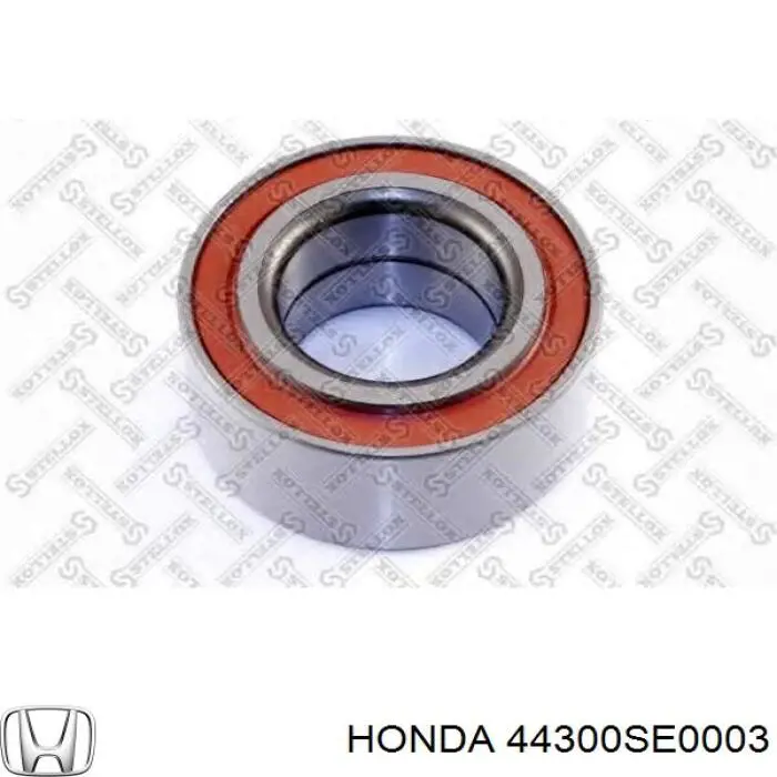 Комплект підшипник маточини передньої Honda 44300SE0003 ціна, від 15.60 USD