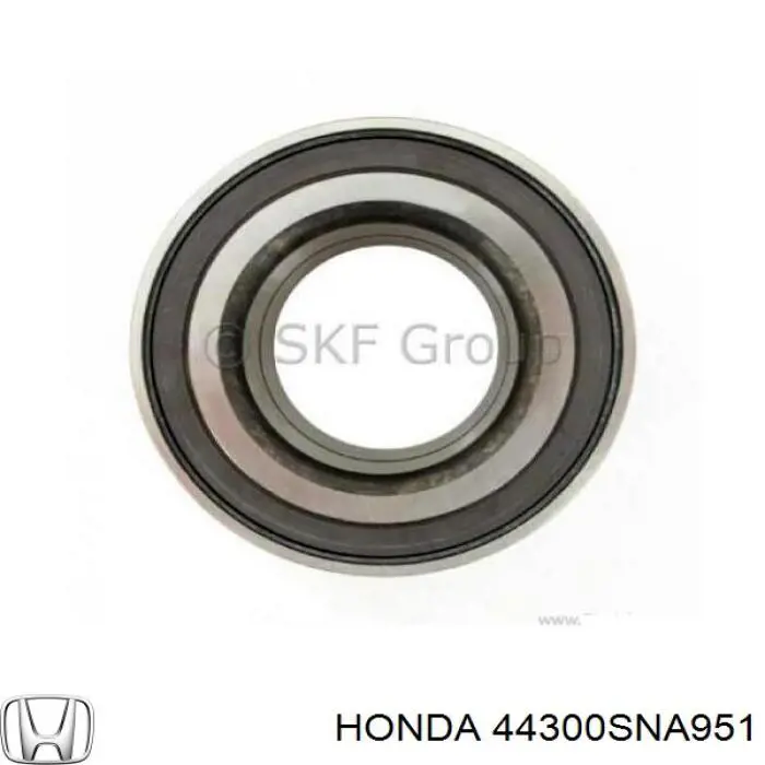 Комплект підшипник маточини передньої Honda 44300SNA951 ціна, від 28.82 USD