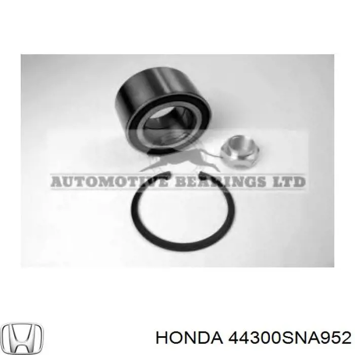 Купити 44300SNA952 Honda Підшипник ступиці передньої