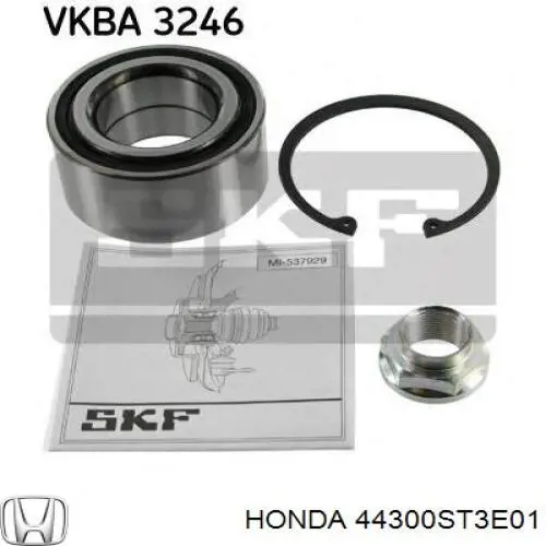 Купити 44300ST3E01 Honda Підшипник ступиці передньої