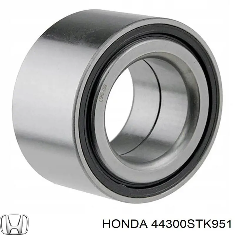 Комплект підшипник маточини передньої Honda 44300STK951 ціна, від 29.30 USD