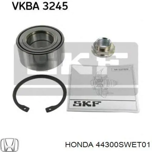 Підшипник задньої ступиці 44300SWET01 Honda