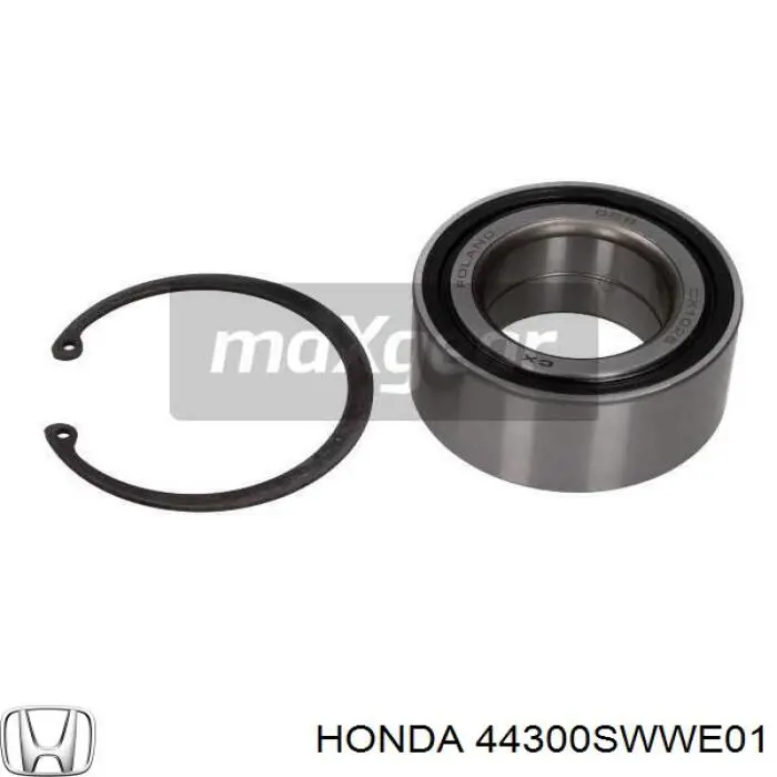 Купити 44300SWWE01 Honda Підшипник задньої ступиці