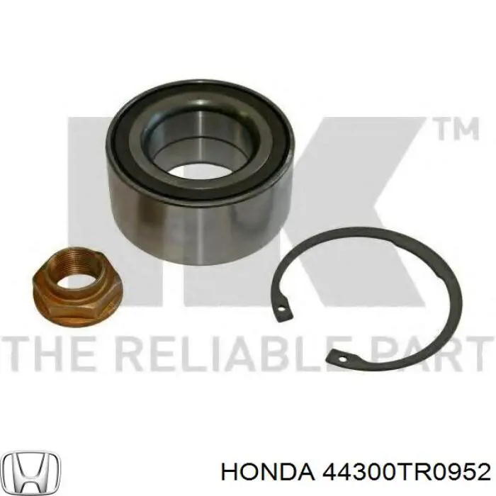 Купити 44300TR0952 Honda Підшипник ступиці передньої