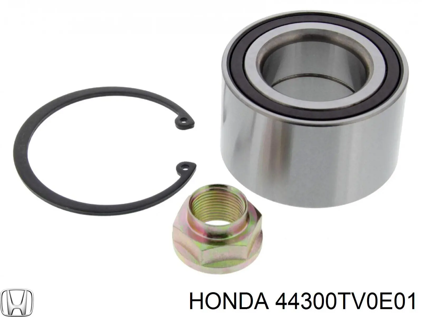 Комплект підшипник маточини передньої Honda 44300TV0E01 ціна, від 18.39 USD