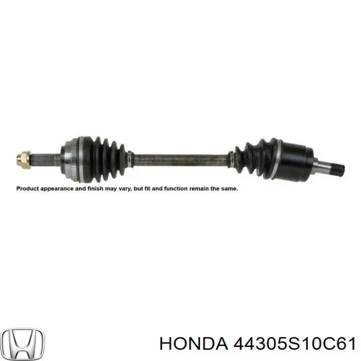 Піввісь передня, права Honda 44305S10C61 ціна, від 79.85 USD
