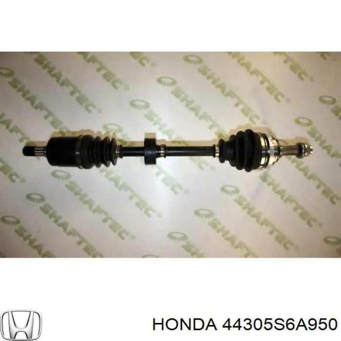 Піввісь передня, права Honda 44305S6A950 ціна, від 69.54 USD