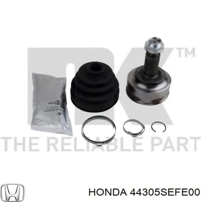 Купити 44305SEFE00 Honda Піввісь права