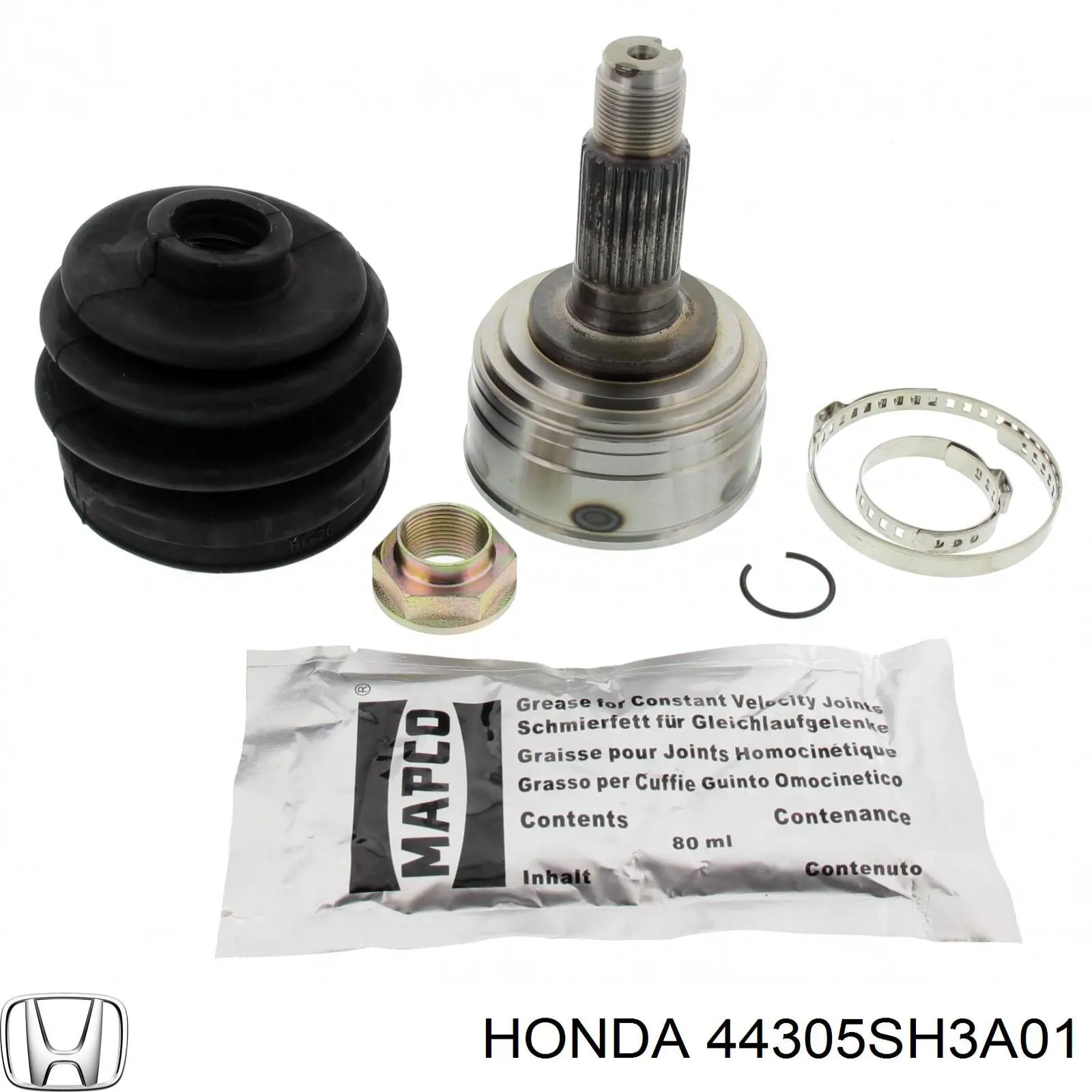 Привід передній правий на Honda Civic IV ED, EF