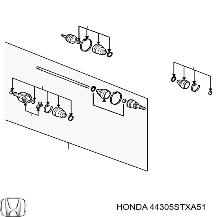  44305STXA51 Honda