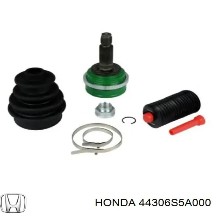 44306S5A000 Honda піввісь (привід передня, ліва)