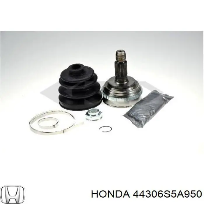 44306S5A950 Honda піввісь (привід передня, ліва)