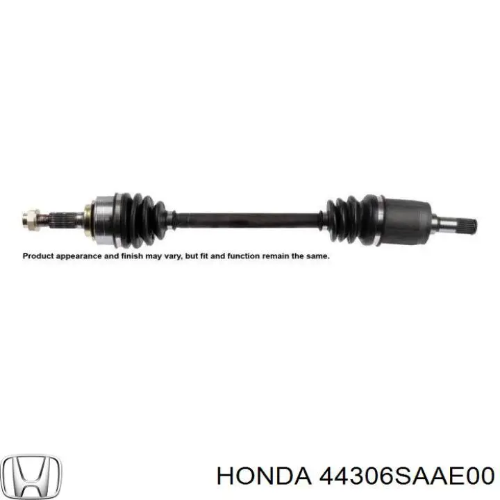 Привід передній лівий Honda 44306SAAE00 ціна, від 66.62 USD