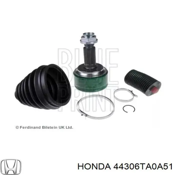 Купити 44306TA0A51 Honda Ліва піввісь