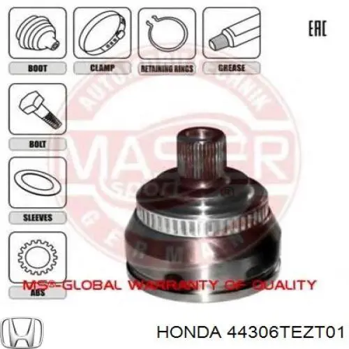 44306TEZT01 Honda 