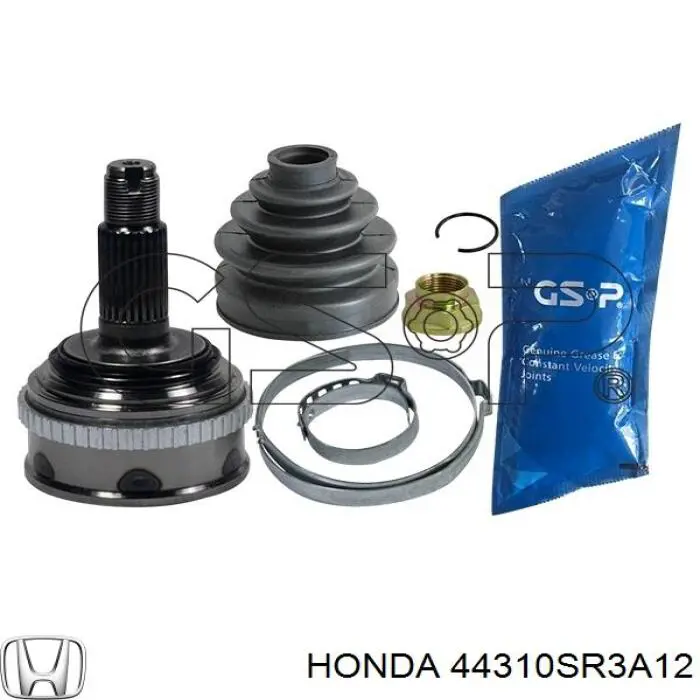 44310SR3A12 Honda ШРКШ внутрішній, передній, лівий