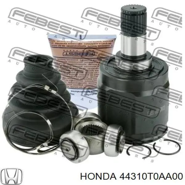 44310T0AA00 Honda ШРКШ внутрішній, передній, лівий