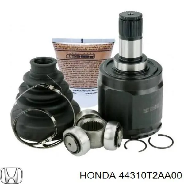 Шарнір кутових швидкостей передній лівий Honda 44310T2AA00 ціна, від 32.73 USD
