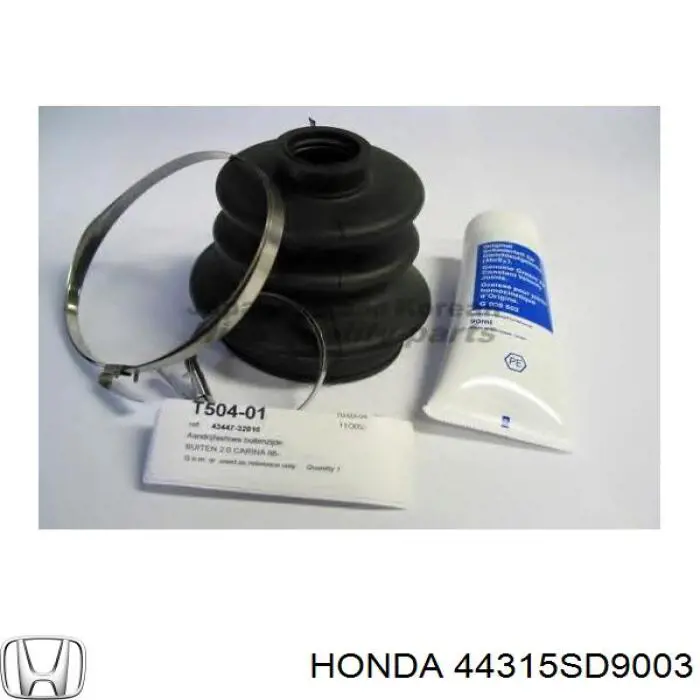 Пильник ШРУСа внутрішній, передній піввісі Honda 44315SD9003