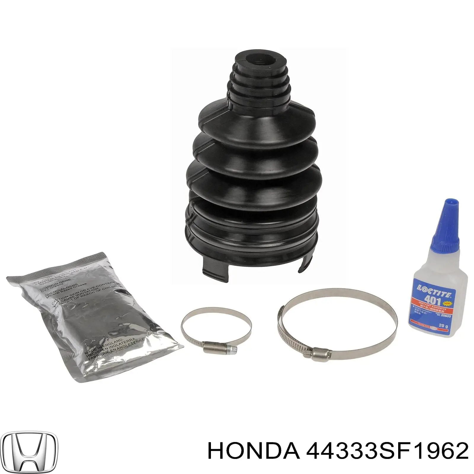 44333SF1962 Honda пильник шруса зовнішній, передній піввісі