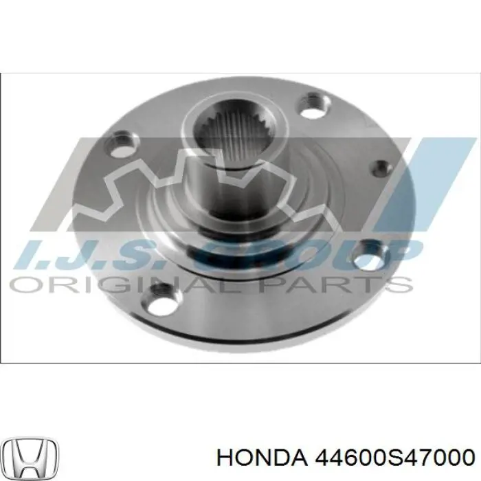  Передня маточина Honda Prelude 5